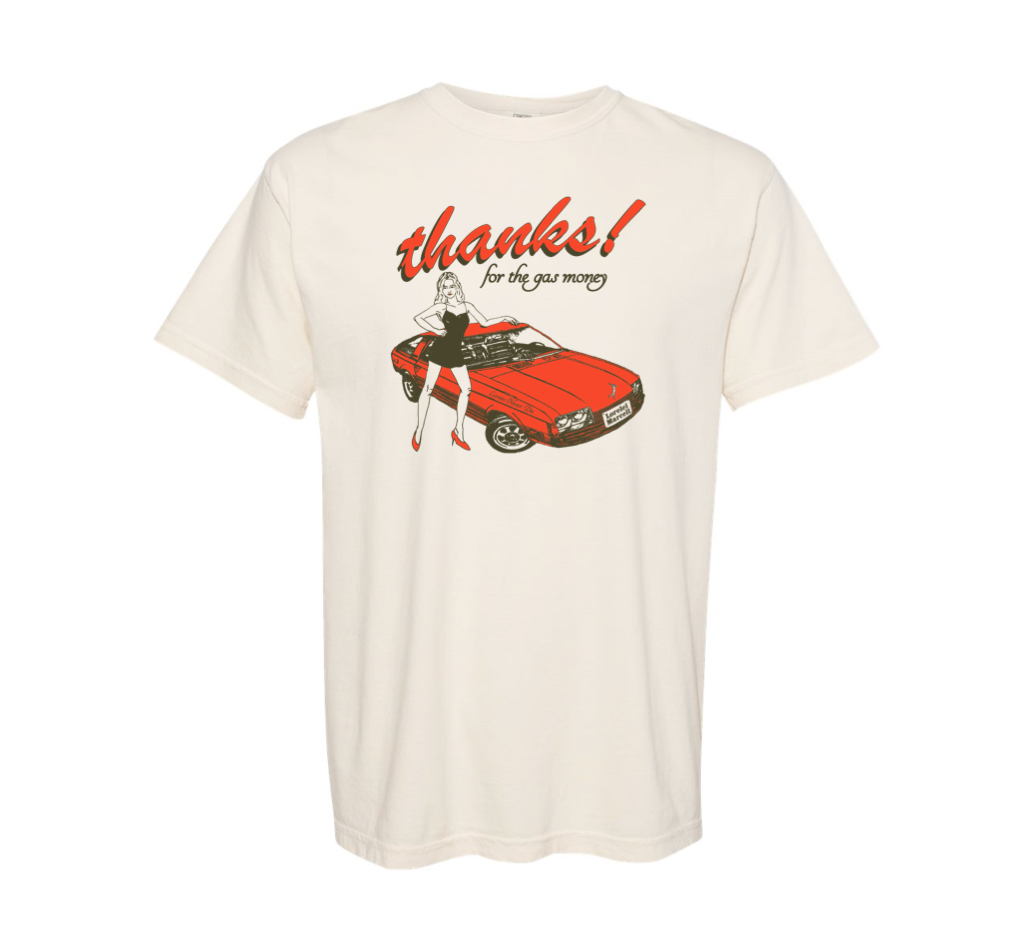"Gas Money" Heavyweight T-Shirt (Ivory)